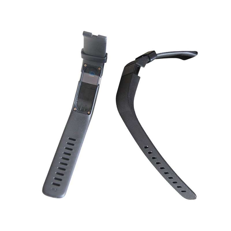 Fitbit Charge HR Band - Adjustable Replacement Strap - Black - Large