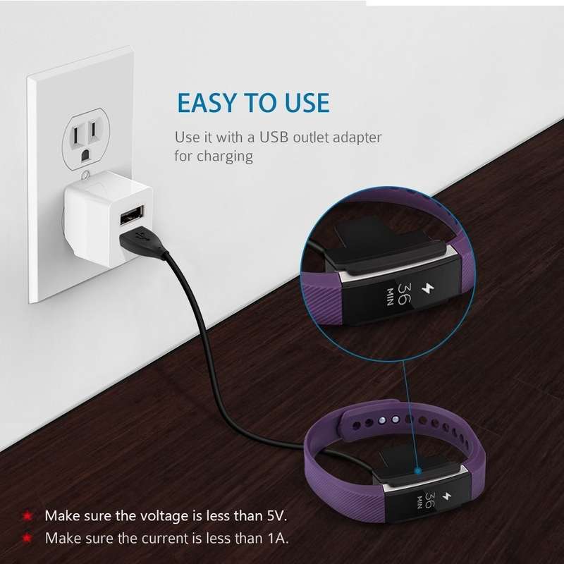 Fitbit Alta Replacement USB Charging Cable - 30cm