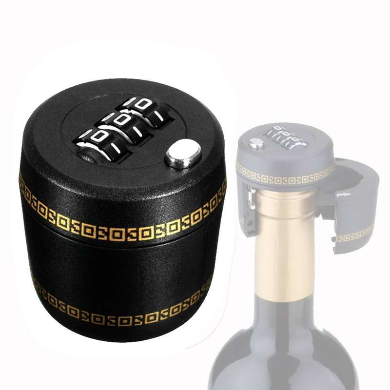 Wine Liquor Bottle Lock - Combination Locker