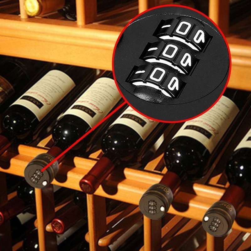 Wine Liquor Bottle Lock - Combination Locker