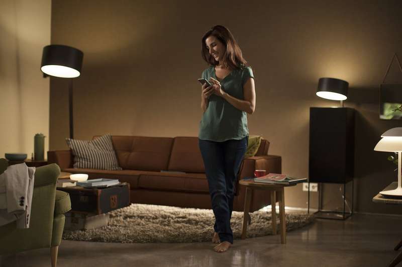 PHILIPS Hue Smart Bridge Hub - Compatible with Amazon Alexa Apple HomeKit and Google Assistant - ...