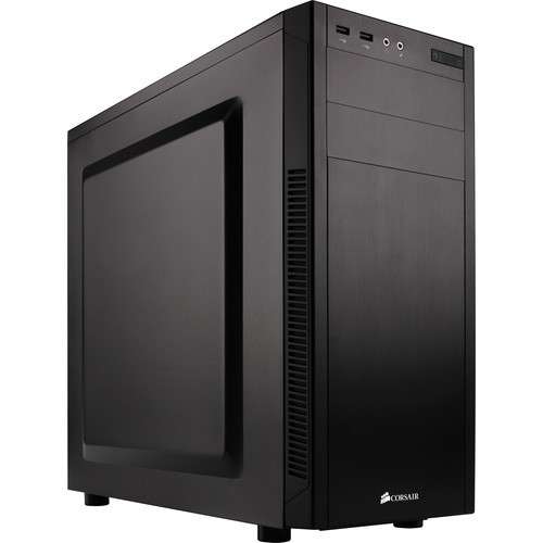 Corsair CC-9011077-WW Carbide Series 100R Silent Edition Mid-Tower Case - Corsair