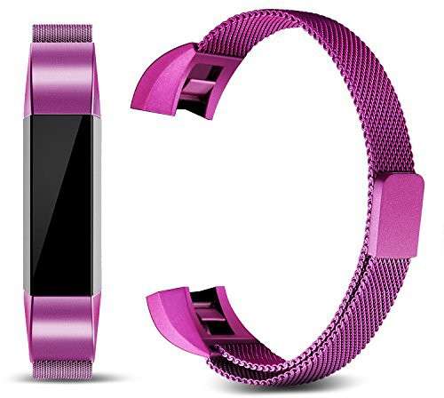 FITBIT ALTA Milanese Loop Watch Strap-Purple