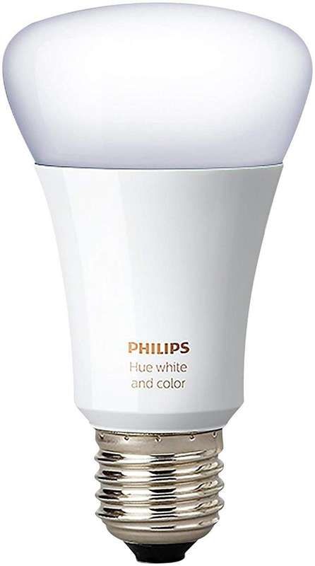 Philips Hue White and COLOUR Ambiance A19 10w Dimmable LED Smart Bulb - Compatible with Alexa  Ap...