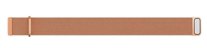 Fitbit Versa Magnetic Milanese Loop Stainless Steel Watch Band - Rose Gold