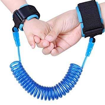 Kids Safety Wrist Strap (Anti-Lost) - Blue