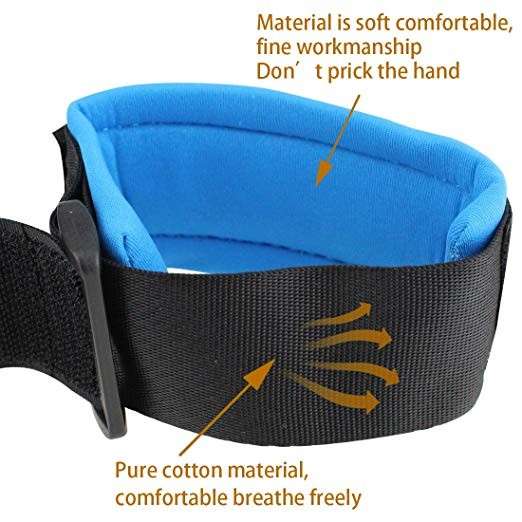 Kids Safety Wrist Strap (Anti-Lost) - Blue