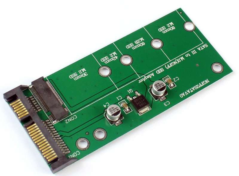 NGFF M.2 SSD to 2.5 SATA 3 Converter