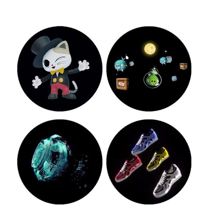 3D Holographic Hologram LED Fan - A3W / 42CM / 224 LEDS / APP Control / Bluetooth Audio / Cast Sc...