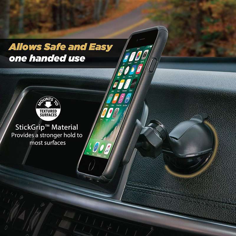 SCOSCHE MAGKIT MagicMount Universal Magnetic Dash Suction Cup Mount for the Car