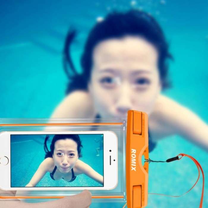 ROMIX 5.5 Universal Waterproof Case for Smartphones RH11 Pink