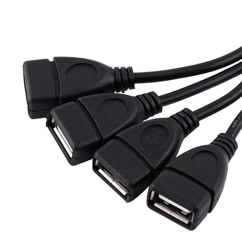 50m USB Extender over Cat5e / Cat6 + 4 Way USB HUB