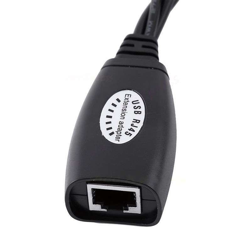 50m USB Extender over Cat5e / Cat6 + 4 Way USB HUB