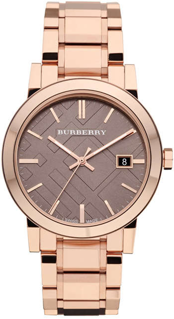 Burberry Ladies Rose Gold Tone Bracelet Watch BU9005 ***R5620***
