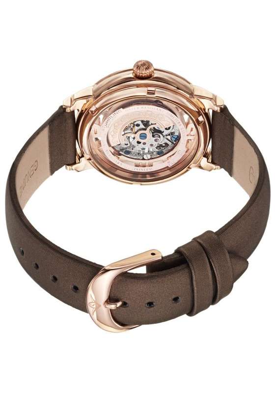 **R7,500 retail** STUHRLING ORIGINAL Womens Auto "Winchester" 23 Jewels Watch ROSE GOLD w/ paperwork