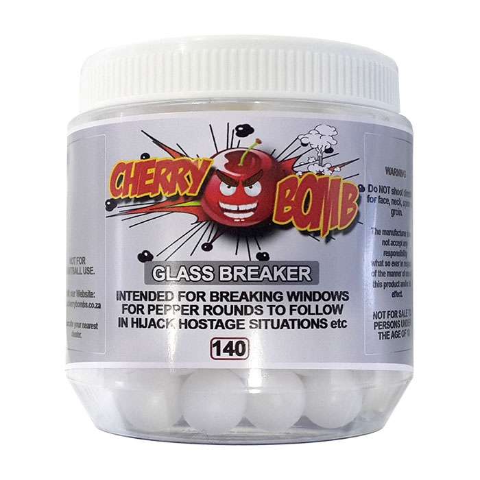 Cherry Bomb .68 Glass Breaker Solid Balls - Cherry Bomb 140 (Jar)