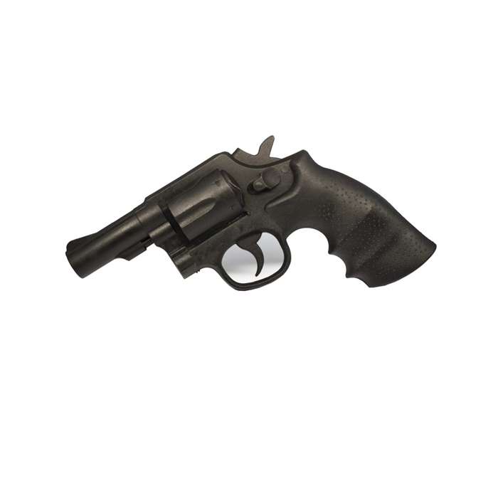 DZI Rubber Training Gun - 2" Barrel Revolver - Drop Zone Industries (DZI)