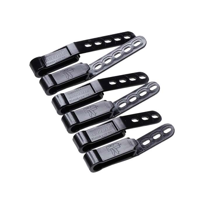 G-Code INCOG Holster Belt-Clip / Multi positional / Fits up to 1.75" belt - G-Code 3 Holes Black