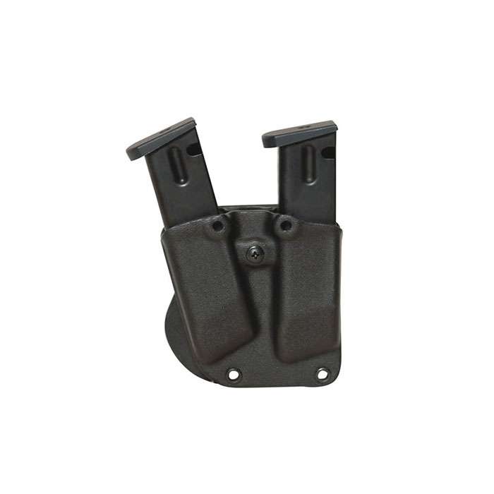 G-Code Double Pistol Magazine Carrier - G-Code Glock .45  10mm Double stack Ambidextrous Black