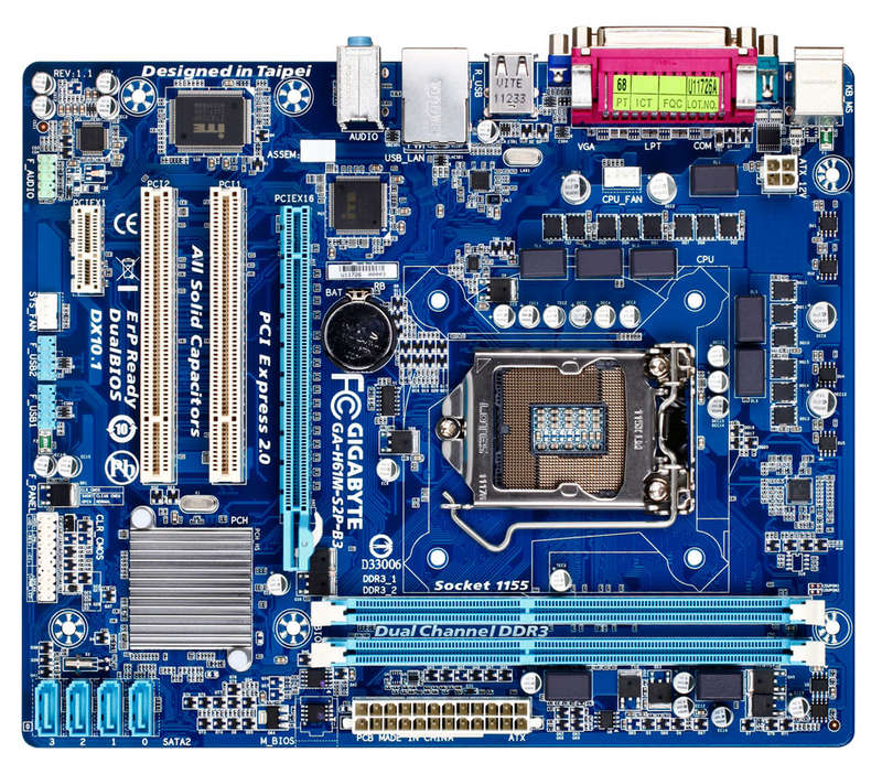 Gigabyte GA-H61M-S2P-B3 Mainboard