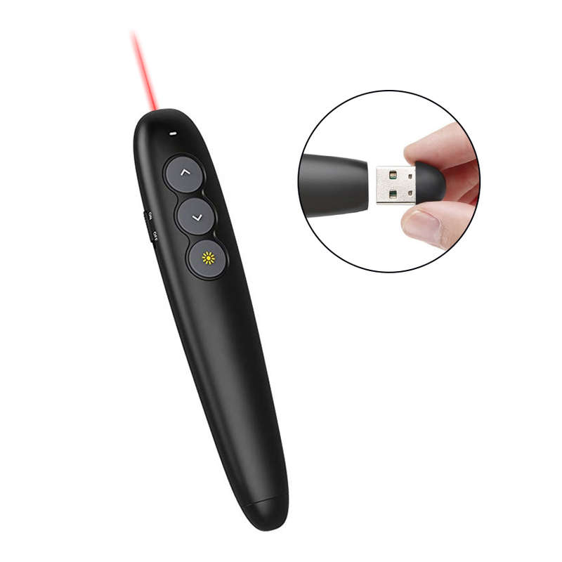 Wireless Presenter 2.4ghz PPT Pen PowerPoint Presentation Clicker Remote Control