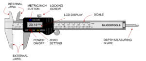 Caliper-vernier-gauge-precision-measuring-stainless-steel-0-150mm-6inch-Digital 2
