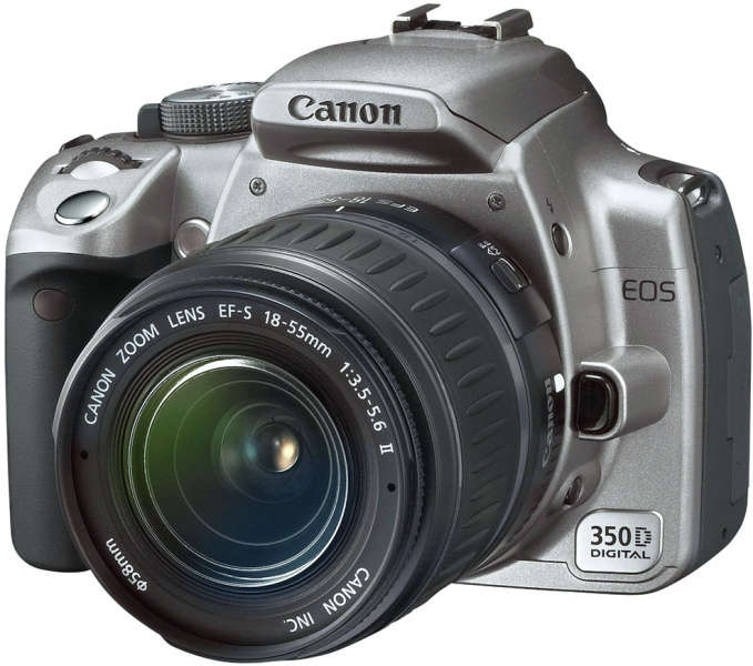 Canon 350D with 18-55mm lens ** SLR Professional Camara**