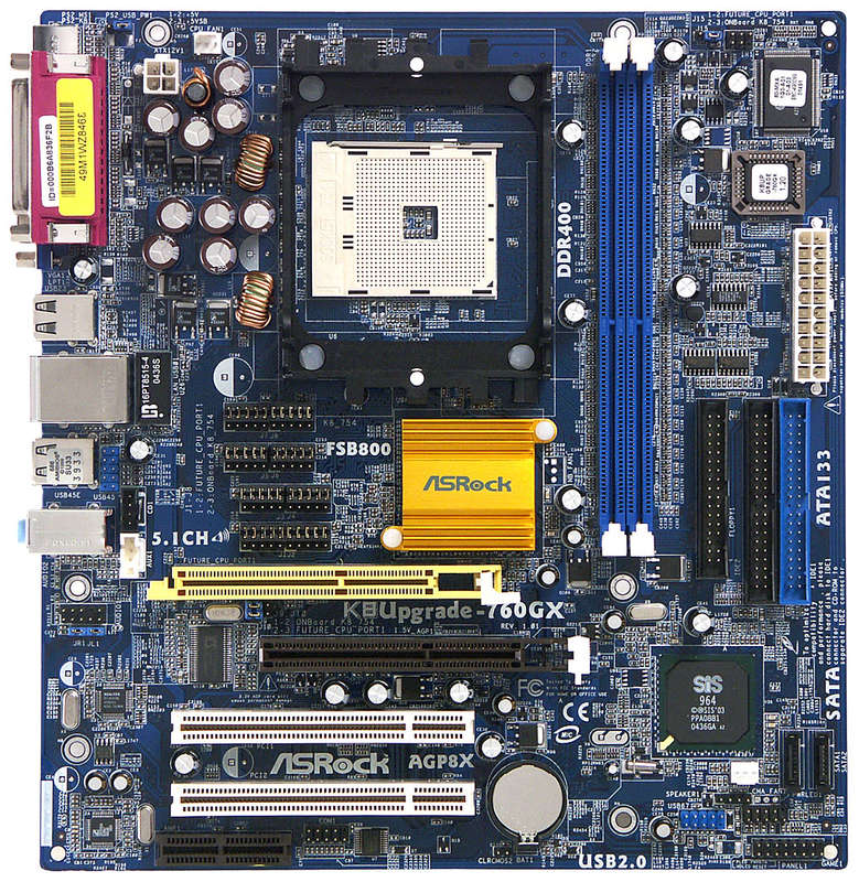 Asrock motherboard + Lga 775 2.66Ghz cpu Bundle.1 Day Only!No Reserve!!!