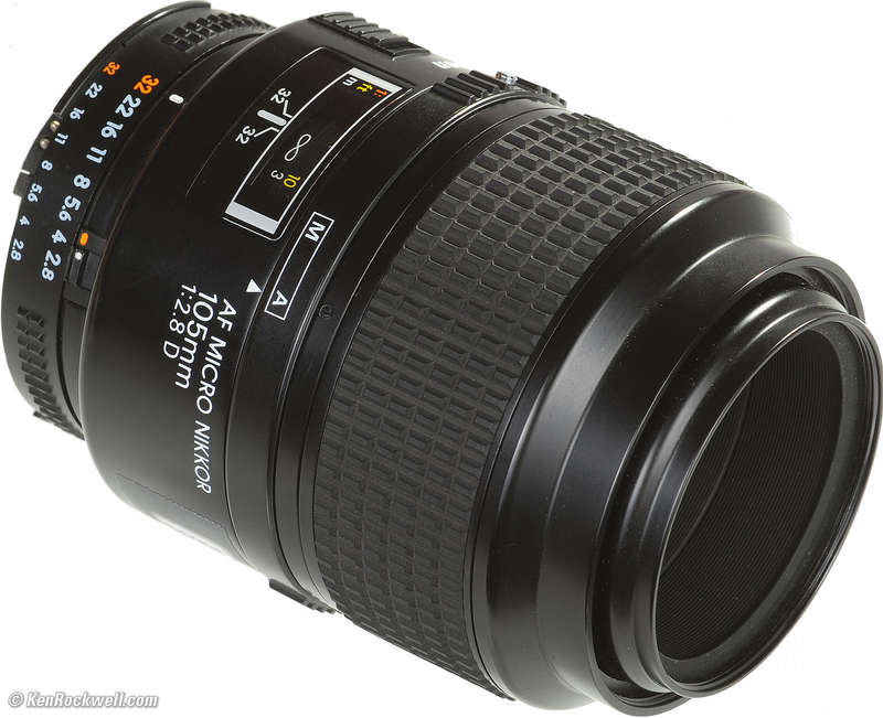** Nikon  AF MICRO NIKKOR 105mm Lens **