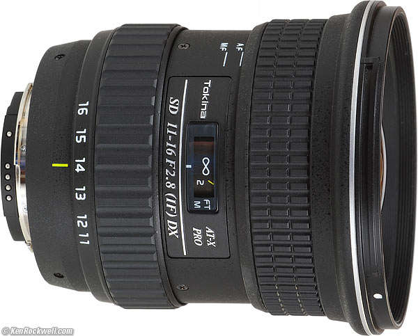 Tokina 11-16mm wide angle