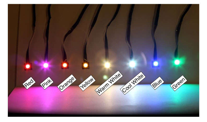 PreWired flat surface LED (red) by lumi LED Lights