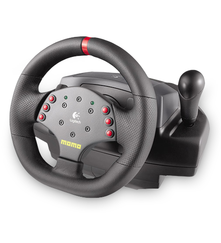 Logitech® MOMO® Racing Force Feedback Wheel