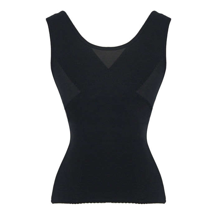 Black Steel Boned Corset, Waist Cincher Vest Underbust Corset, Sexy Black Lace Mesh Underbust Corset, Women