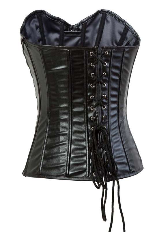 Sexy Black Outerwear Corset, Cheap Women