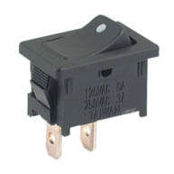 SWITCH ROCK SPST 13x19 125V 6A - B100G