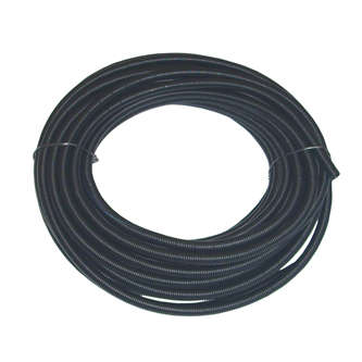 FLEX TUBE SPLIT ID=7 OD=10 BLACK 25M ROLL - CTP7NWS2