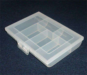 ENCL PLASTIC 06-COMPARTMENT  SP77970 120x90x22mm