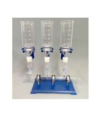 Glass Vacuum Manifolds 3-Place 500ml