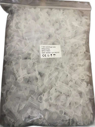 Micro-centrifuge Tubes 2ml, 500/Pack