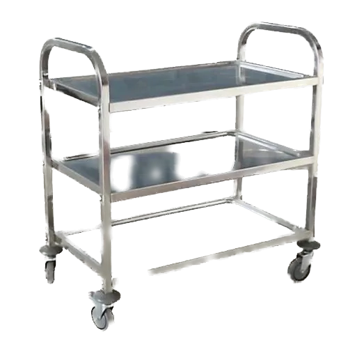 Trolleys Laboratory Stainless Steel 3 tier