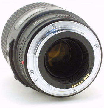 Sear section of EF100mm f/2.8 MACRO USM lense.