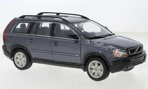 1:24 Volvo XC90, met.-dark-grey, Welly, NEW, orig.box, FREE SHIPPING