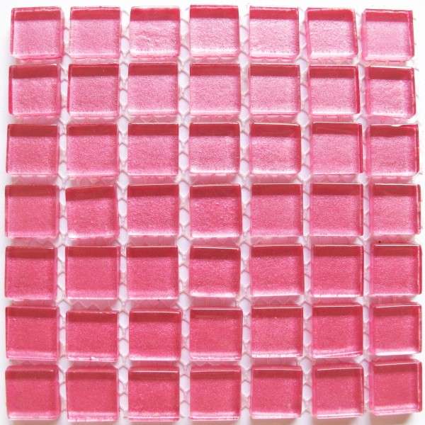 Metallic PINK12x12mm Tile Size, Swatch 95x95mm