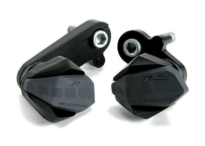 PUIG - Yamaha YZF1000 R1 (09-14) - Black R12 Frame Sliders (Full Kit)