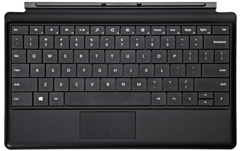 MicroSurface Pro 3 Type Cover (Black, QWERTY)