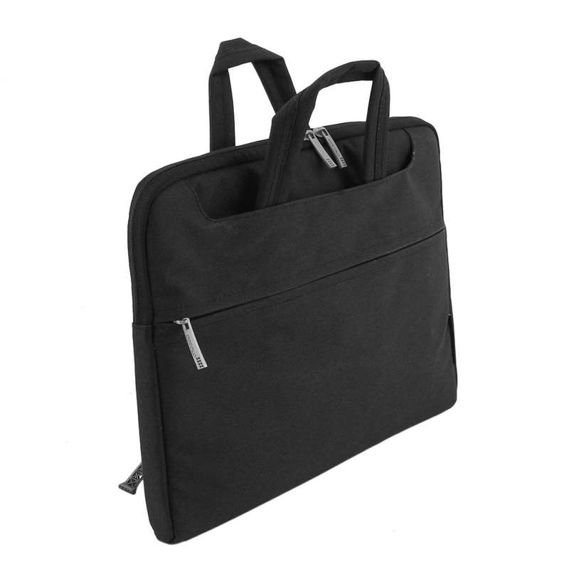 13 Okade Laptop Handbag Messenger / Shoulder Bag Waterproof - Black