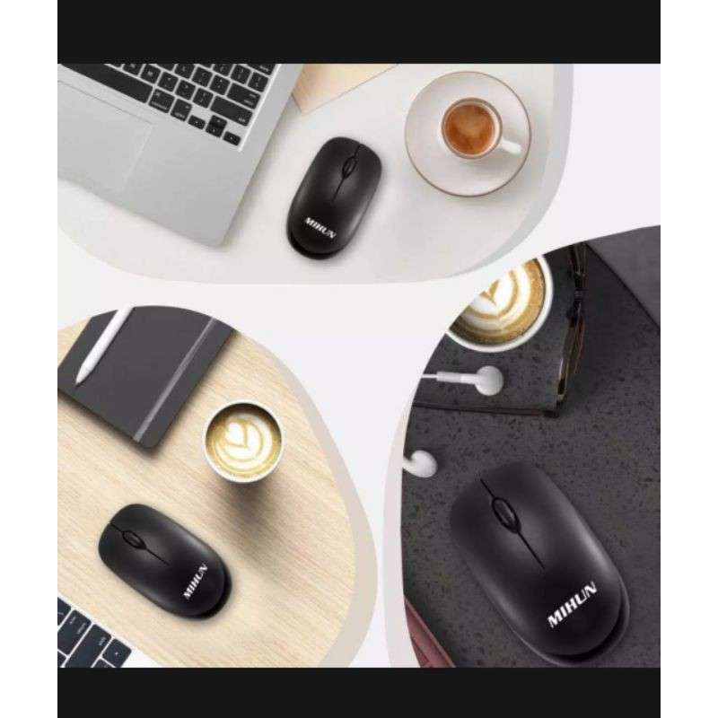 Mihun M312 wireless mouse Black