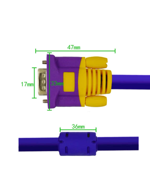 25M VGA male-to-male High Quality Cable