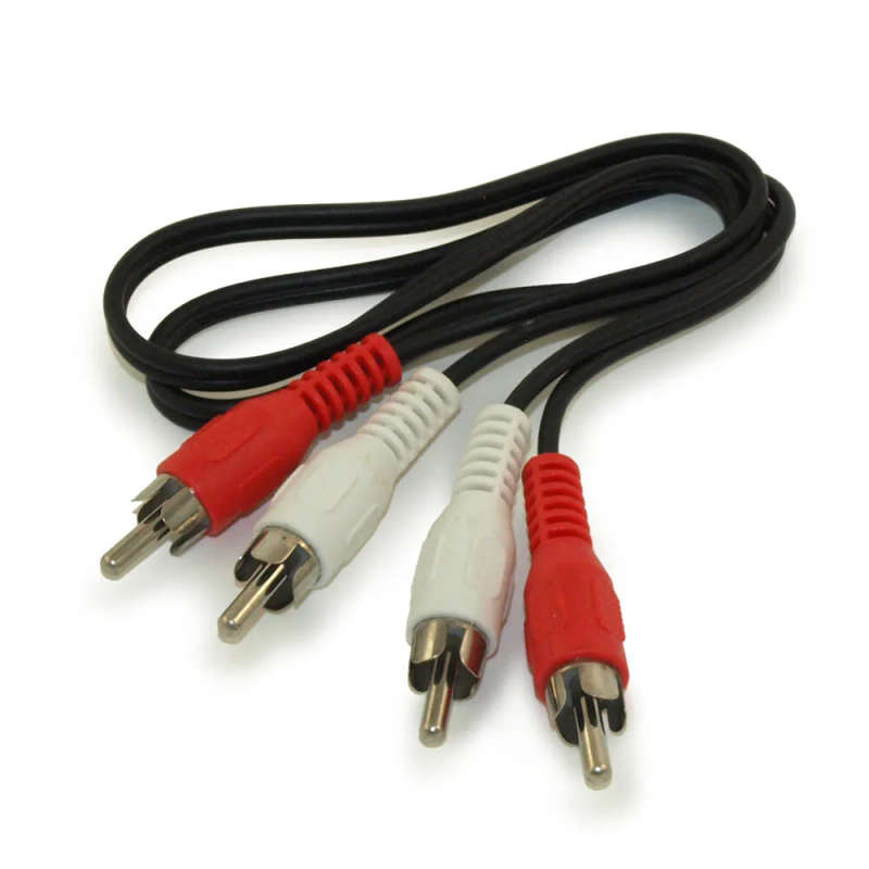 2 RCA/M To 2 RCA/M Cable  5M