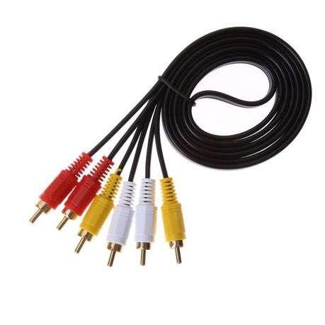 3 RCA M/M Audio Video Cable  20M